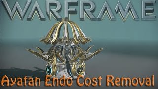 Warframe - Endo Credit Cost