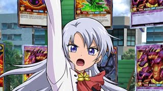 Yugioh Duel links Anime duels using The NEW Character Asaka Mutsuba From GoRush!!!