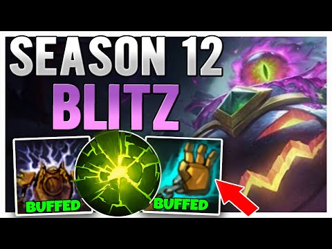 SEASON 12 BLITZCRANK SUPPORT GUIDE