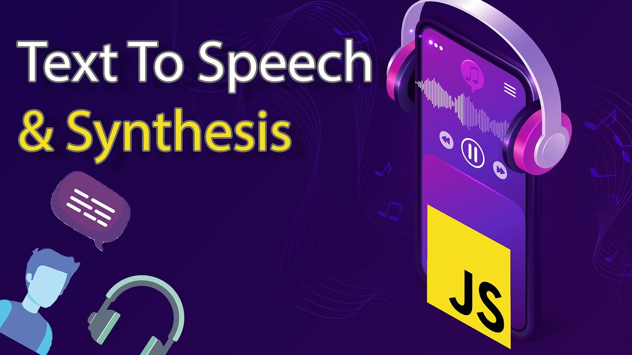 Text to speech web app with speech synthesis | HTML and JavaScript |  Web speech API Tutorial