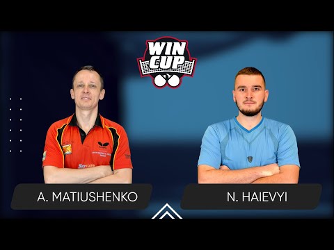 10:45 Andrii Matiushenko - Nazarii Haievyi 09.04.2025 WINCUP Master. TABLE 2