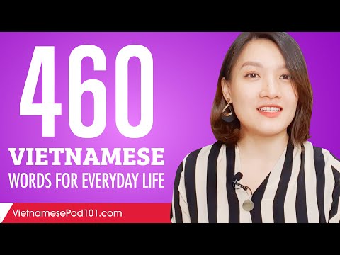460 Vietnamese Words for Everyday Life - Basic Vocabulary #23