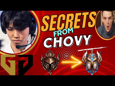 The Hidden Secrets & Tehniques Behind CHOVY Gameplay | Challenger KR Analysation