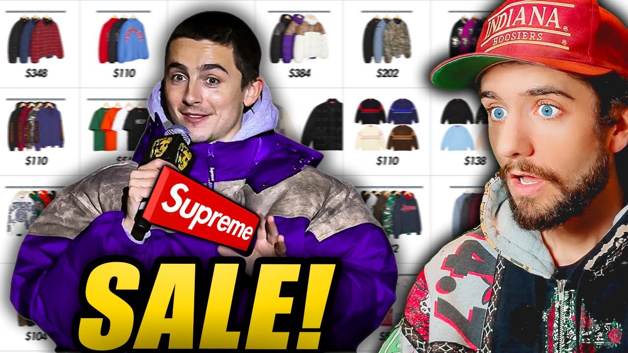 Supreme's End of Season Sale is Crazy!