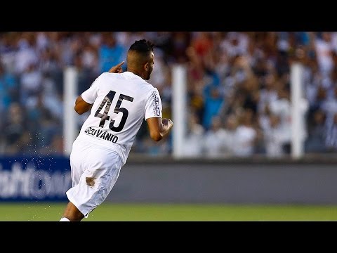 Geuvânio marca o primeiro gol da temporada | Santos 3 x 0 Ituano