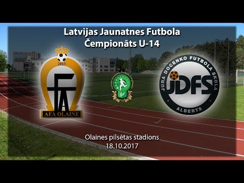 U-14 AFA Olaine - JDFS Alberts (Highlights)
