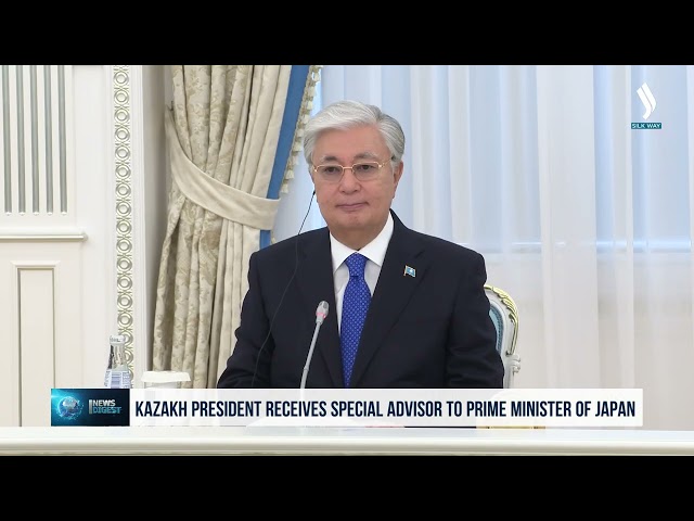 Kazakh President receives Special Advisor to Prime Minister of Japan