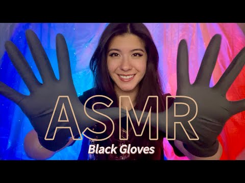 Purely Latex Gloves Sounds [no talking] ASMR🖤  Black gloves 🖤