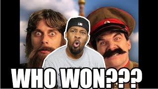 [ REACTION ] Rasputin vs Stalin Epic Rap Battles of History &amp; Behind The Scenes