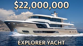 Inside a BRAND NEW $22,000,000 EXPLORER Yacht