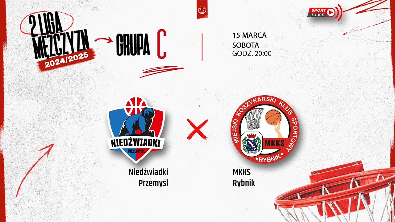 Niedźwiadki Przemyśl - MKKS Rybnik (2 LM)
