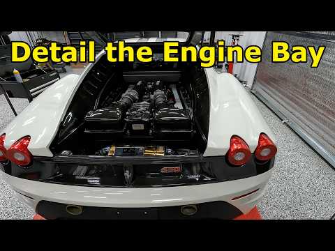 Cleaning up the Salvage Ferrari 430 Scuderia
