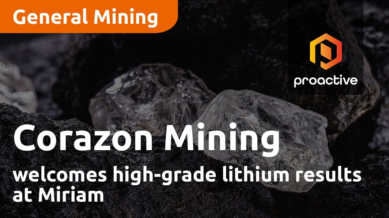 Corazon Mining welcomes high-grade lithium results at Miriam