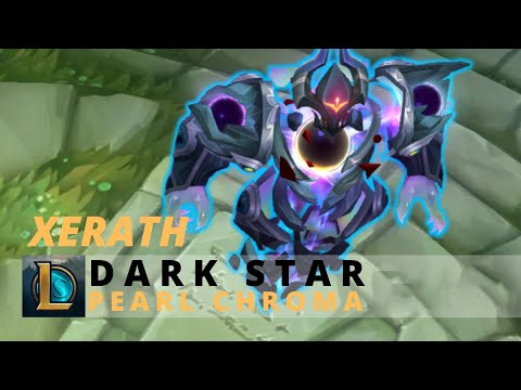Dark Star Xerath Pearl Chroma - League Of Legends