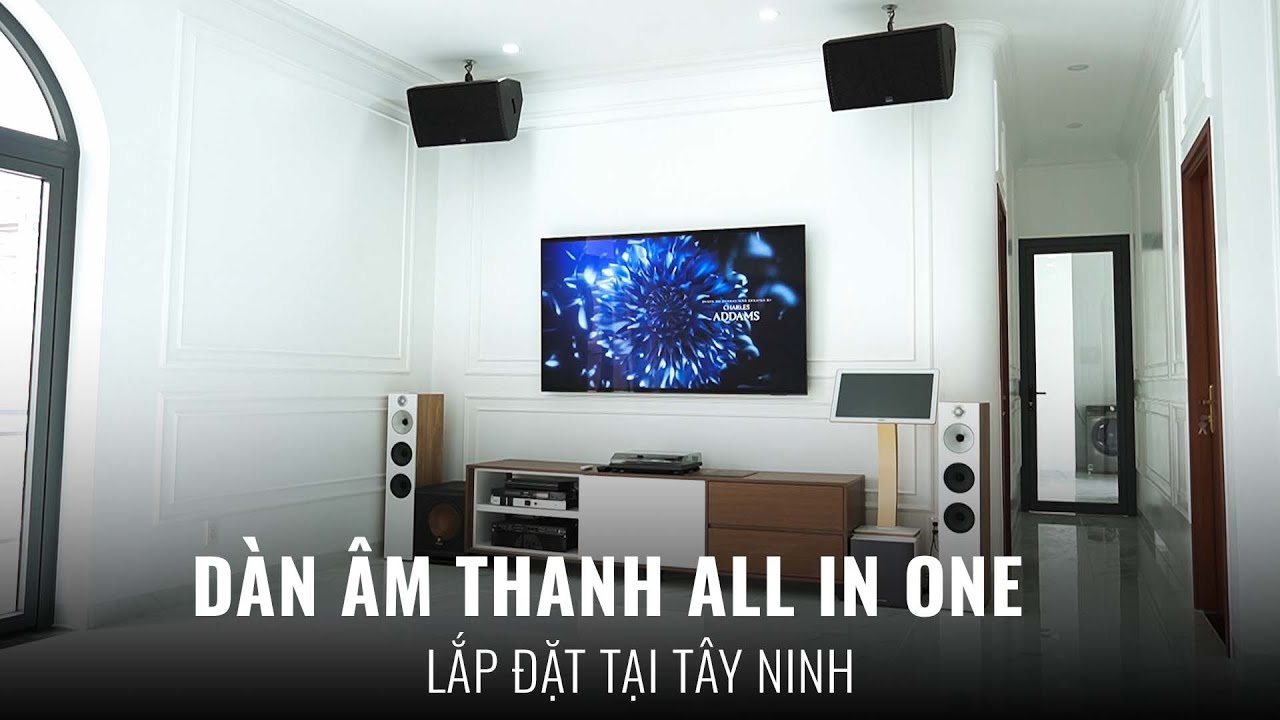 video Dàn Xem Phim Karaoke All-In-One 5.1.4 Seeburg + B&W TVA03 0