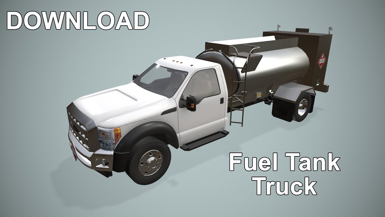 Autocisterna per carburante --426-- Modello 3D