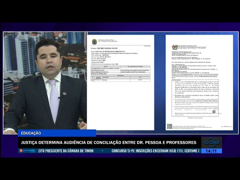 Justiça determina audiência de conciliação entre Dr. Pessoa e professores 11 07 2022