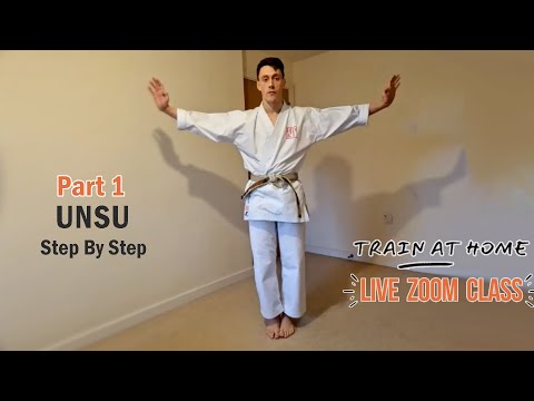Unsu Kata Step By Step Follow Along Class Part 1