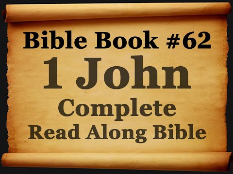 Bible Book 62. 1 John Complete King James 1611 Authorized Read Along Holy Bible - Diverse Readers