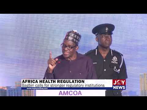 Africa health regulation: Bagbin calls for stronger regulatory institutions #JoyNews