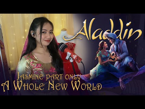 A Whole New World | Jasmine Part Only Instrumental | Aladdin | Disney | Karaoke