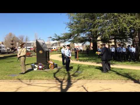 Vietnam Veterans Day Wagga service 2016