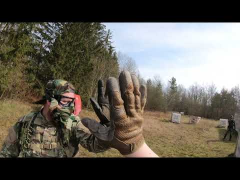 Kalmar Paintball Park 12/4 - 2020 Airsoft Game 4K