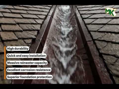 ZINC VALLEY GUTTER – Built for superior performance.