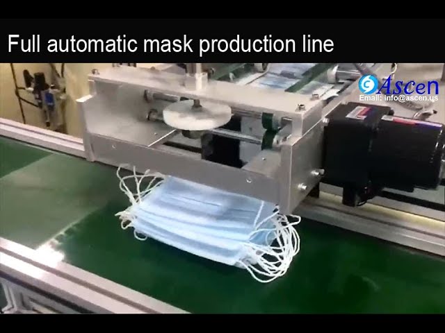 full automatic medical face mask machine