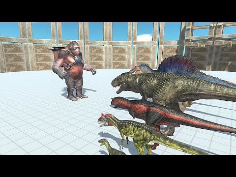 GORO THE GIANT VS CARNIVORE DINOSAURS UNIT similliar price - Animal Revolt Battle Simulator