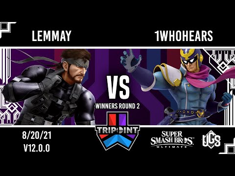 Tripoint Smash 110 - Winners Round 2 - Lemmay(Snake) Vs. 1whohears(Captain Falcon)