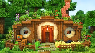 Minecraft | How to build a Hobbit Hole | Tutorial