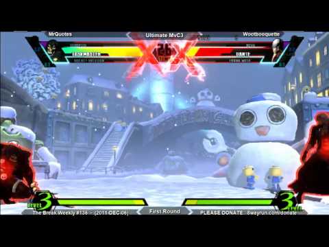 The Break Weekly #136 - uMvC3 FR - MrQuotes VS Wetbucket
