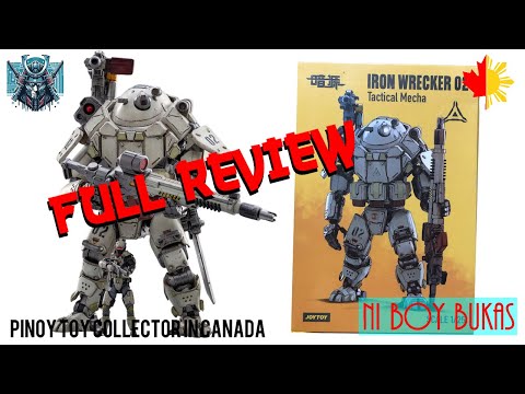 JOYTOY - Dark Source Iron Wrecker - Tactical Mecha 02 - 1/25 Action Figure from Flyima - FULL REVIEW