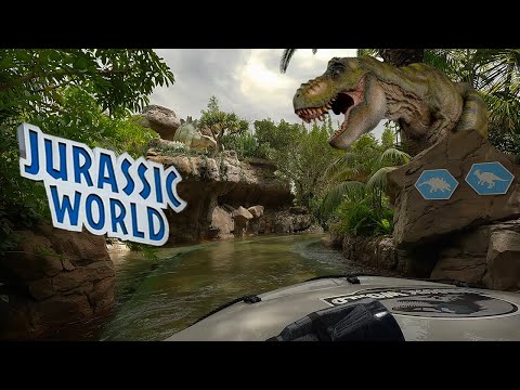 POV: Jurassic World The Ride at Universal Studios Hollywood