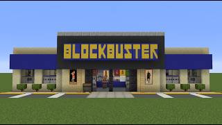 How to Build a Blockbuster Video Store In Minecraft