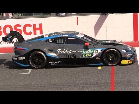 Aston Martin Vantage DTM 2019 in Action at Misano World Circuit