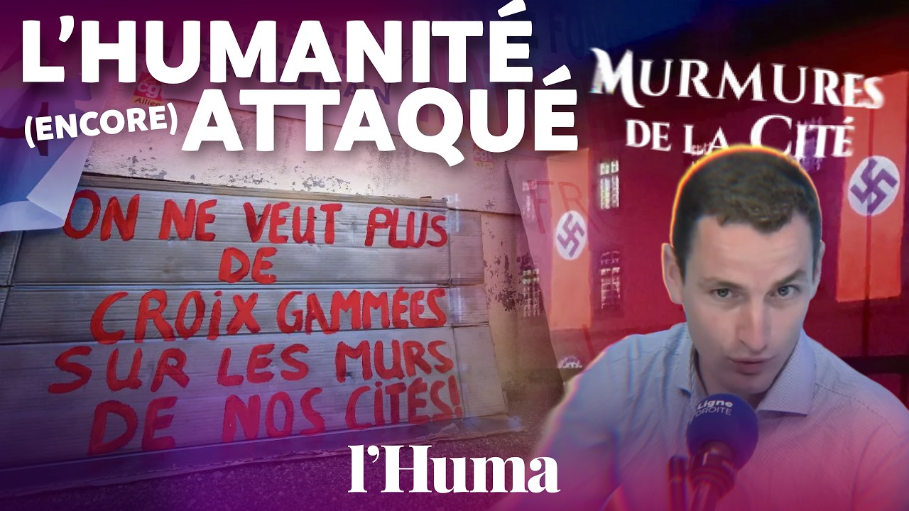 Illustration: Murmure de la Cité : le bras judiciaire de l'extrême droite identitaire s'attaque à L'Humanité