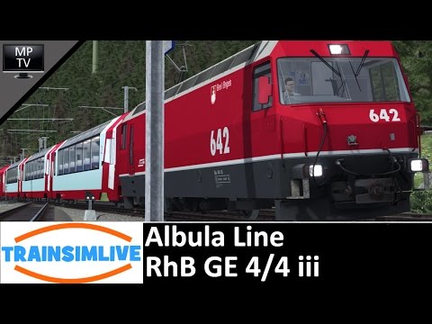 MattPlaysTV@1080P - Train Simulator - Albula Line, RhB GE 4/4 iii