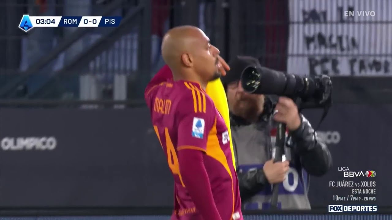 🥳 GOL DE MALEN | Roma 1-0 Pisa | Jornada 32 | Serie A 2026