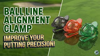 Perfect Your Putt! ⛳ Ball Line Alignment Clamp Review & Demo | Best Golf Accessories
