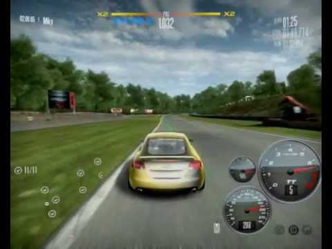 NFS Shift Hot Lap Road America with Audi TT in 2.02.39 Level 9.99.wmv