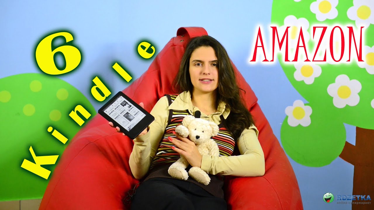 Электронная книга Amazon Kindle 6 (6" E-Ink 4Gb) (