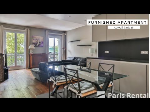 Furnished Paris Apartment Tour | Auteuil | PARISRENTAL - REF. 59720
