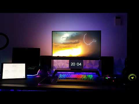 Ambilight Transient 2 Testing on Monitor