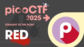 RED Image Steganography | picoCTF 2025 Walkthrough & Explanation