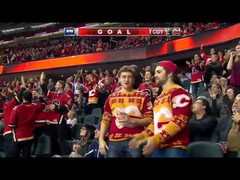 Sharks @ Flames Highlights 12/08/15