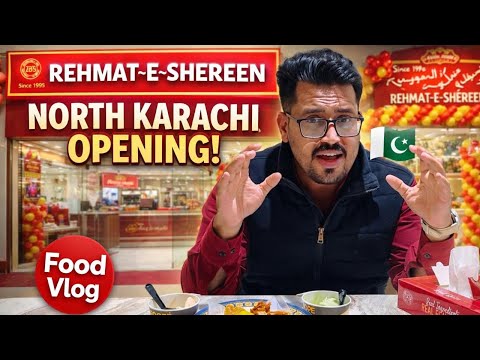 REHMAT E SHEREEN BAKERY 🎂| GRAND OPENING IN NORTH KARACHI | 15 DAYS KE LIYE 15% OFF | CAKES,SWEETS