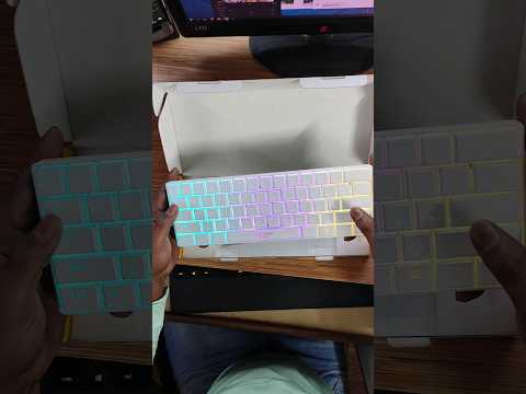 ANT ESPORTS RGB light PC keyboard wireless #shorts #rgbkeyboard
