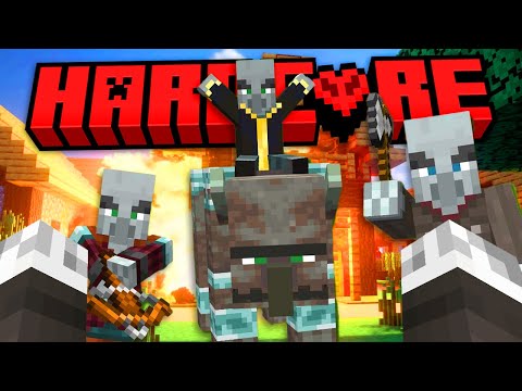I PILLAGER DISTRUGGONO IL MIO MONDO DI  MINECRAFT - BellaHard Ep. 37